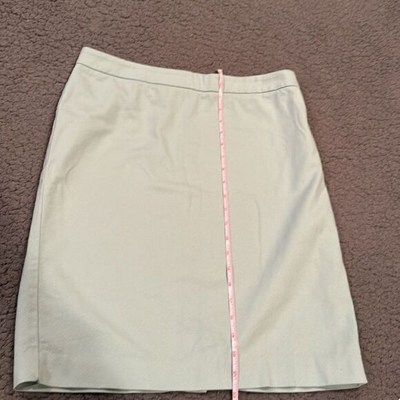 CAbi Mint Green Pencil Skirt Size 6 - Picture 3 of 7